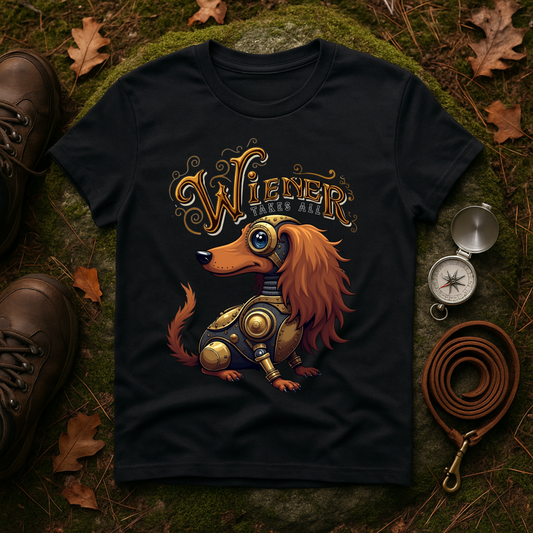 Steampunk Wiener Dog Shirt – Funny Dachshund T-Shirt
