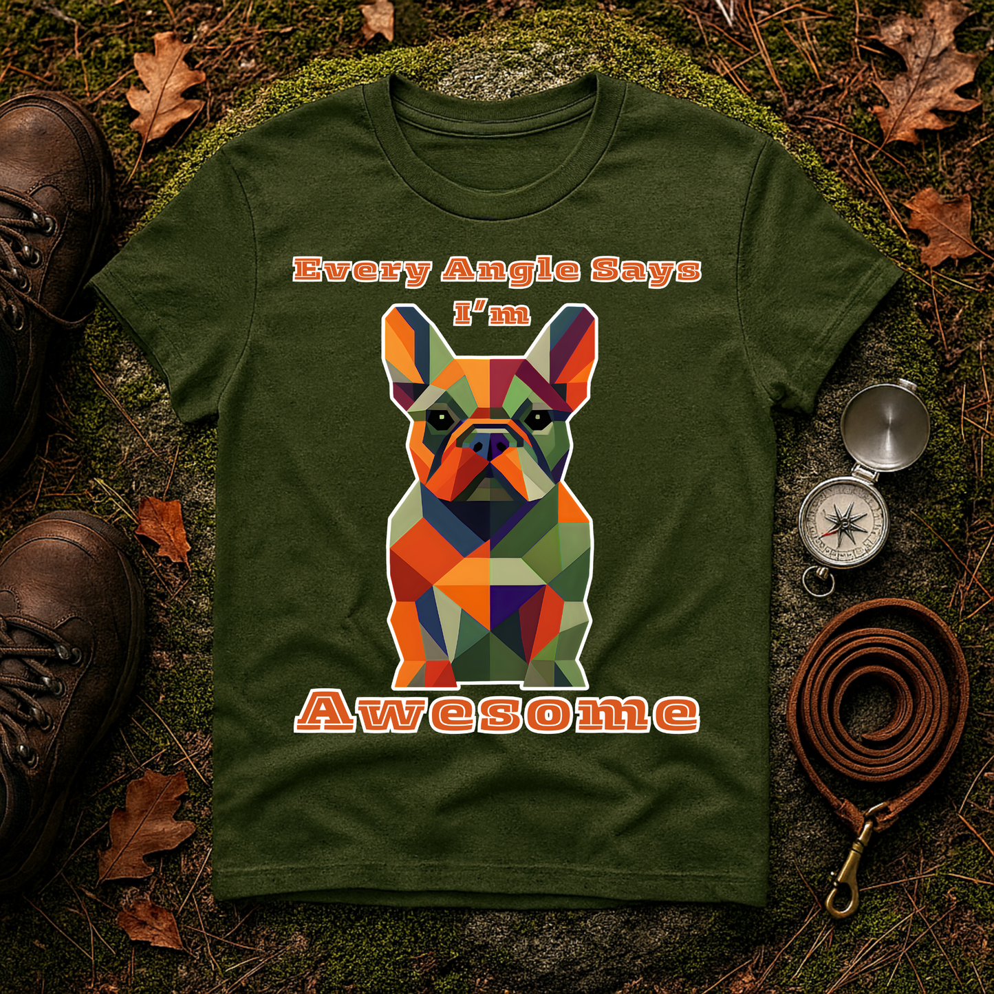 Awesome French Bulldog Unisex Softstyle T-Shirt, Dog Lover Gift, Casual Wear, Birthday Gift, Funny Tee, Pet Owner Merch