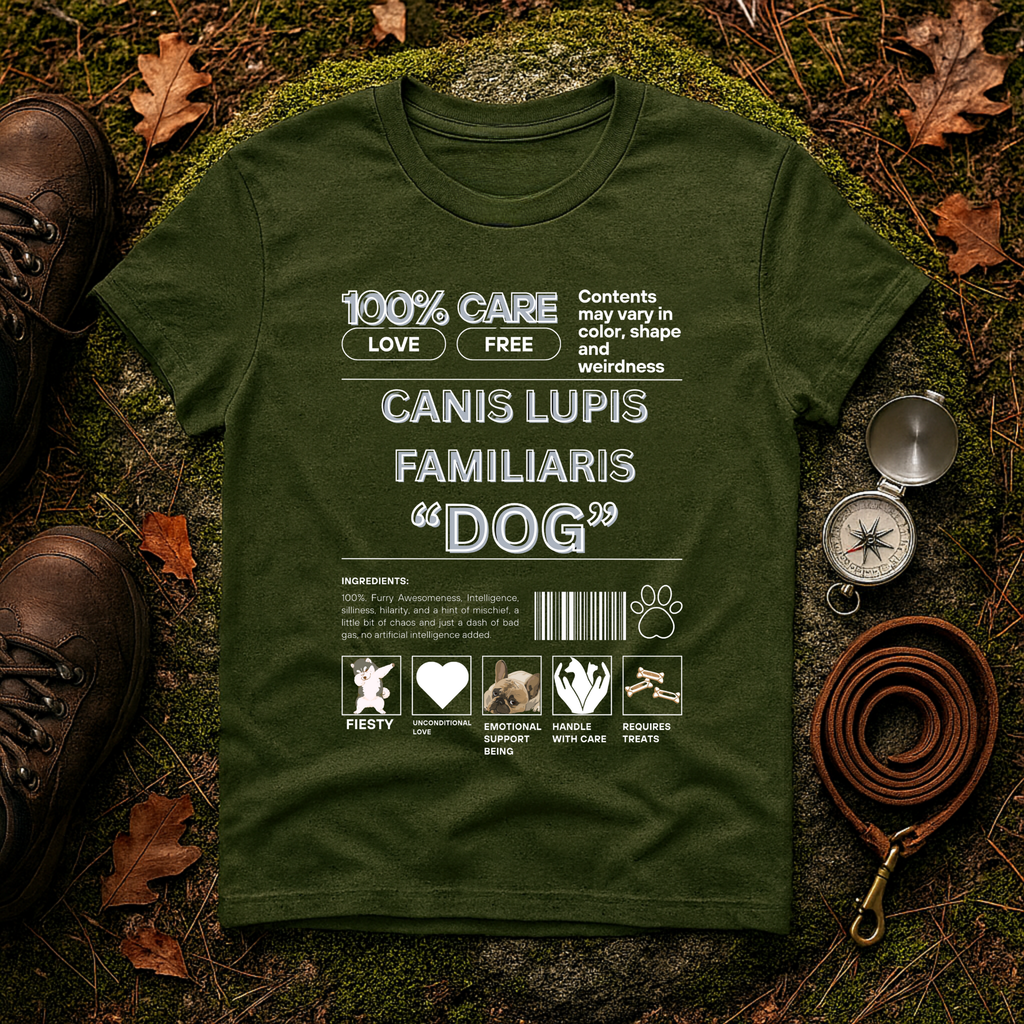 Canis Lupus Familiaris Dog T-Shirt