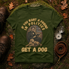 Political Humor Dog Lover T-Shirt