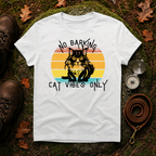 Cat Vibes Only Retro T-Shirt