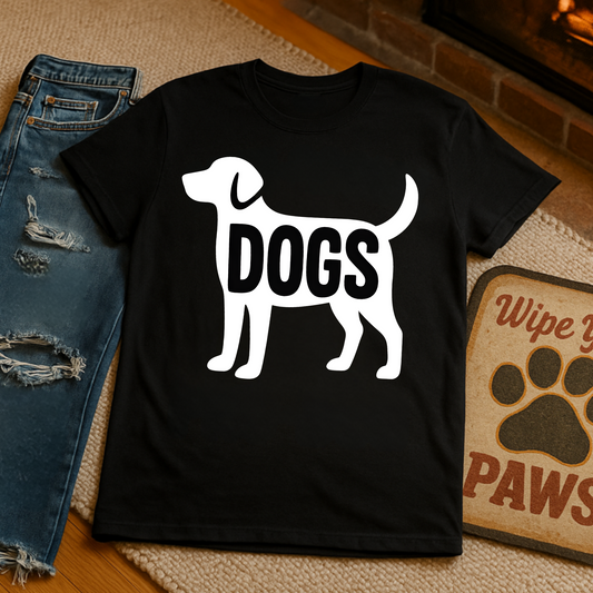 Dog Lover Unisex T-Shirt, Casual Pet Tee, Animal Lover Gift, Dog-Themed Apparel, Fun Graphic Shirt, Birthday Present