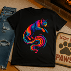Colorful Cat T-Shirt
