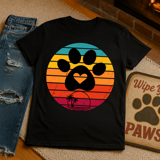 Retro Pet Lover T-Shirt - Softstyle Tee for Dog Owners, Animal Rescue Fundraiser, Gift for Animal Lovers, Vintage Pet Apparel.