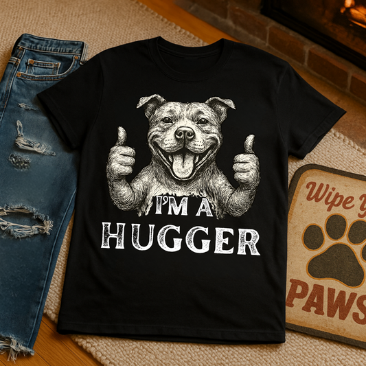 Pit Bull Hugger Softstyle T-Shirt