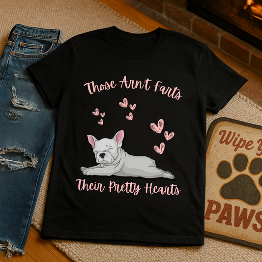 Funny French Bulldog Shirt - Those Aren’t Farts Quote Tee, Casual Everyday Wear
