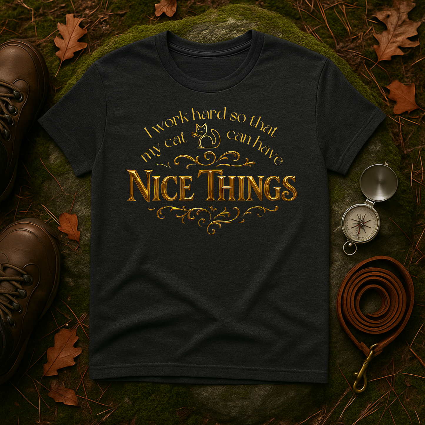 I Work Hard So My Cat Can Have Nice Things Shirt