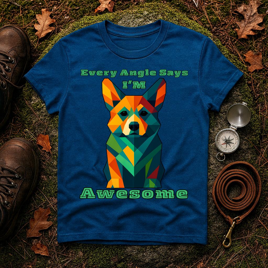Colorful Dog Art T-Shirt