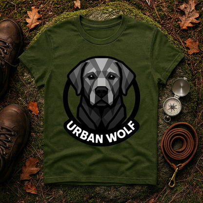 Urban Wolf Unisex T-Shirt, Dog Lover Gift, Casual Wear, Animal Tee, Vet Student Gift, Pet Owner Apparel