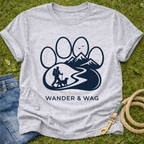 Wander & Wag Hiking Dog T-Shirt