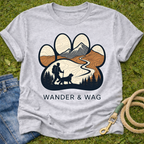 Wander & Wag Dog Hike T-Shirt
