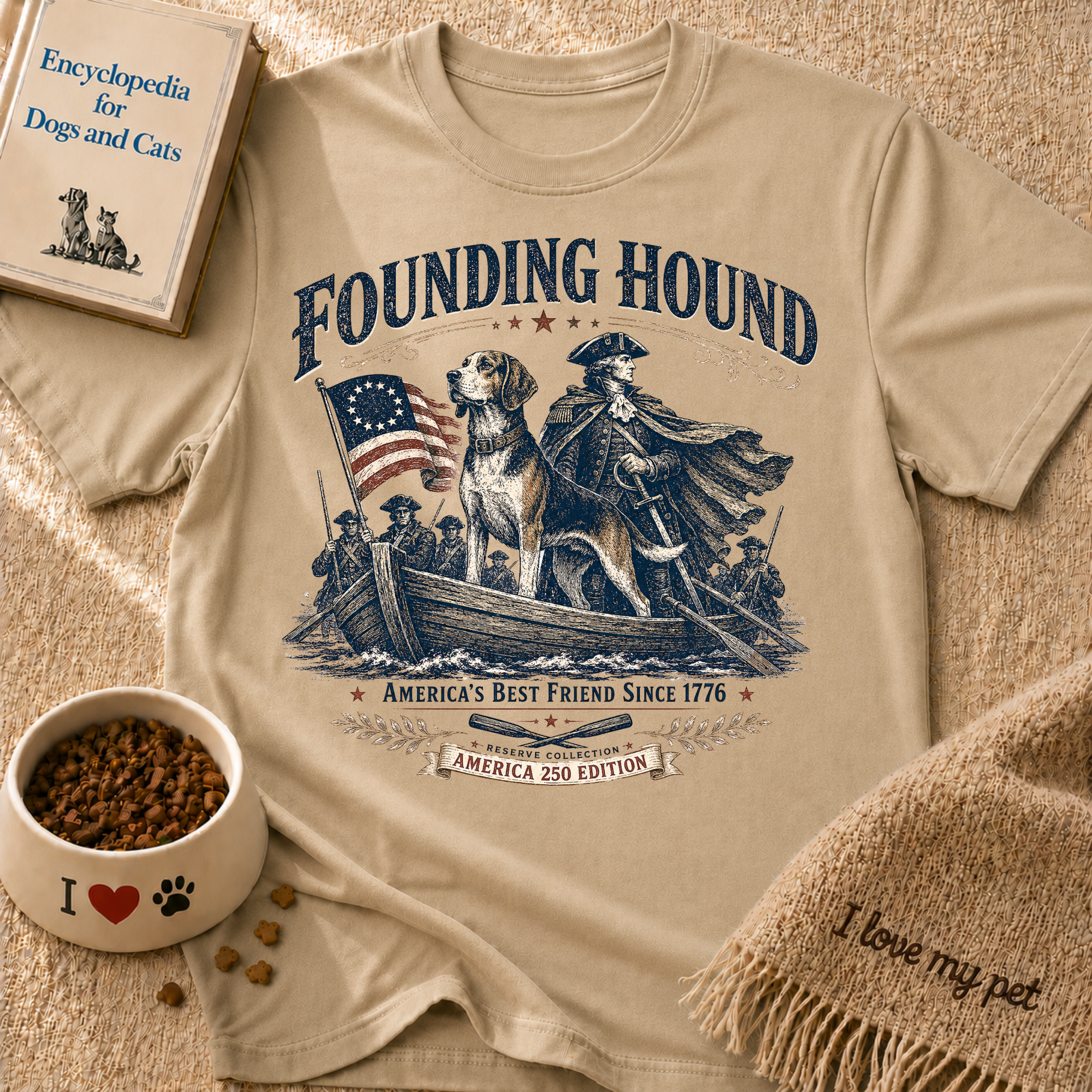 Founding Hound America 250 Edition T-Shirt