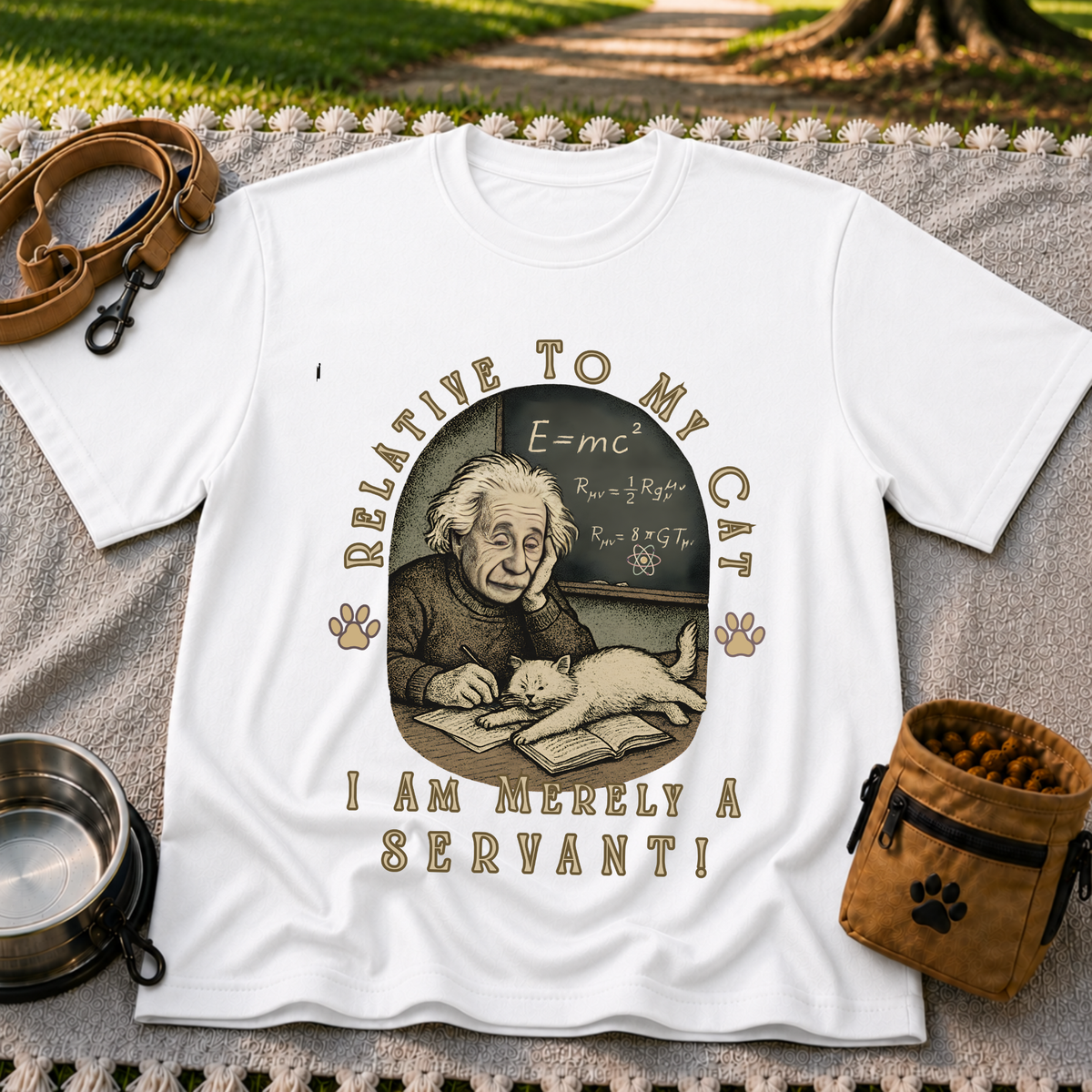 Relativity to My Cat Servant T-Shirt