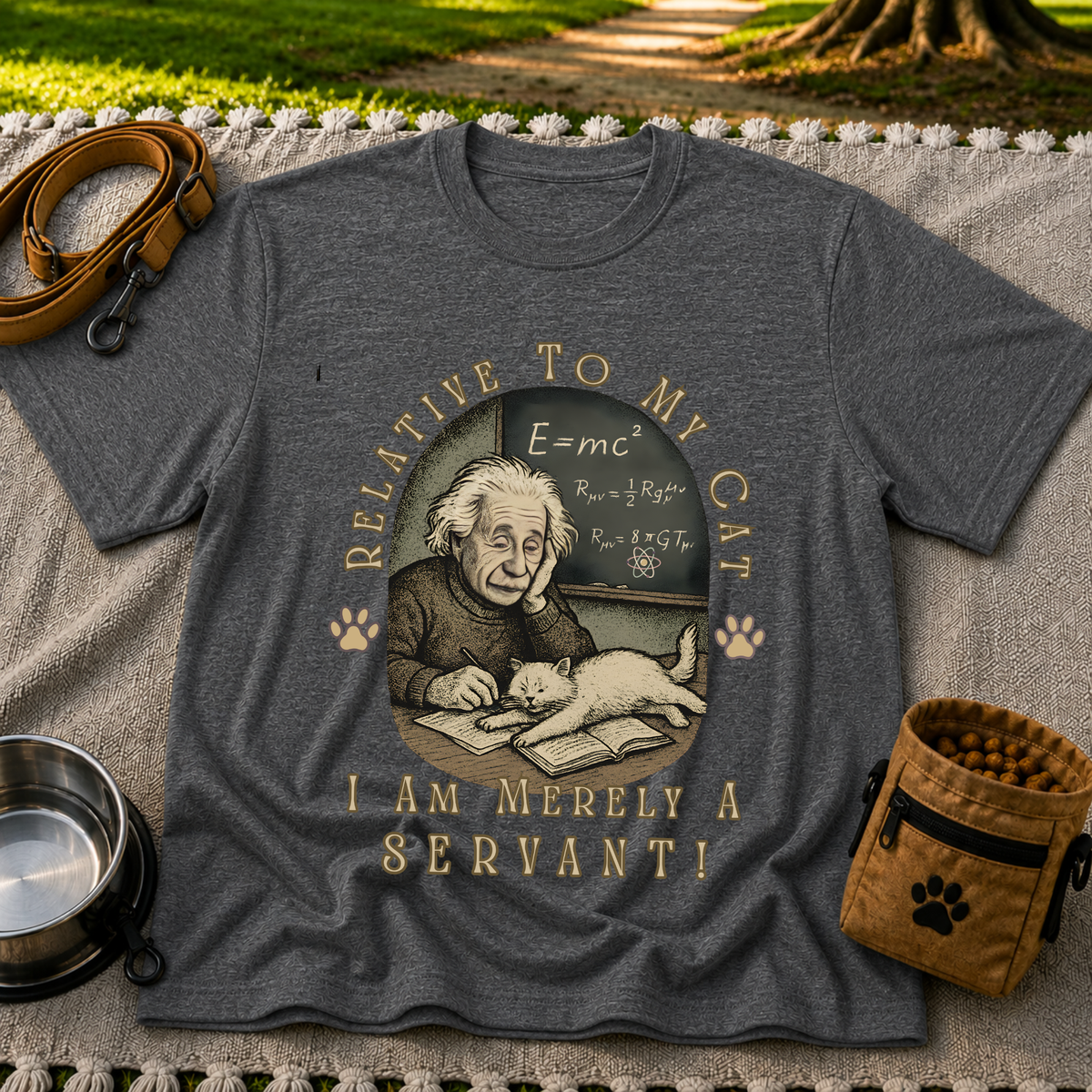Relativity to My Cat Servant T-Shirt