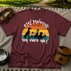 Stay Pawsitive Dog Vibes Only T-Shirt