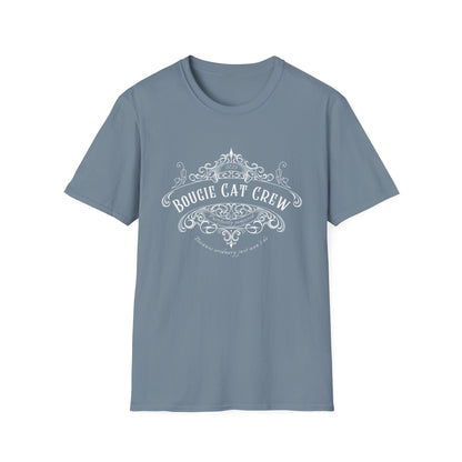 Bougie Cat Crew Tee – Purrfectly Pampered Cat Shirt