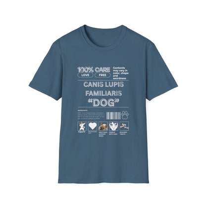 Canis Lupus Familiaris Dog Tee - Funny Vet Label