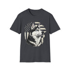 Patriotic Husky Pride T-Shirt