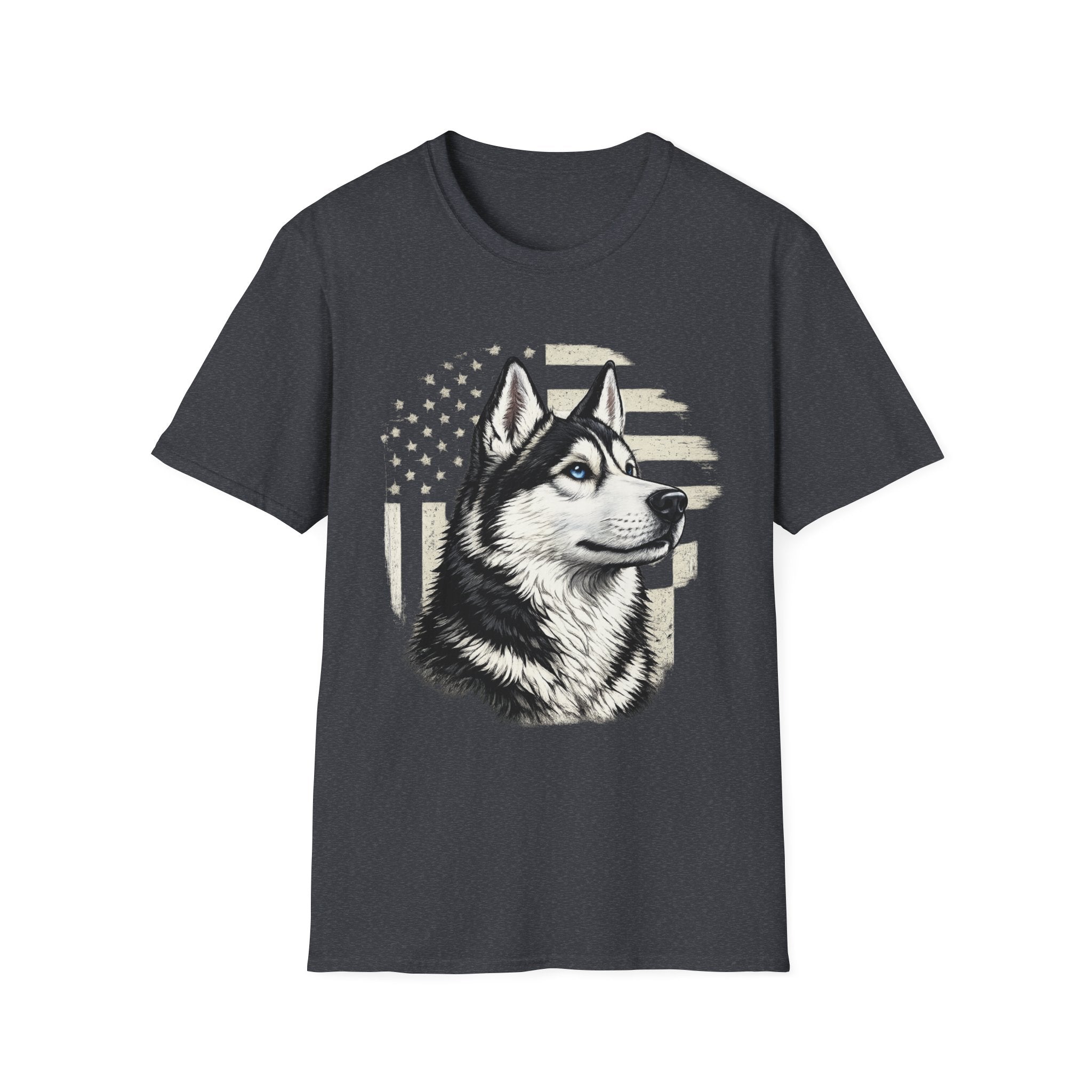 Patriotic Husky Pride T-Shirt