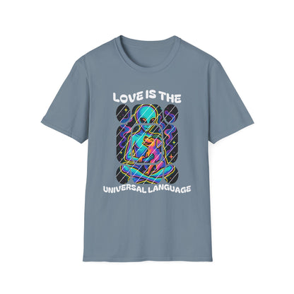 Alien Hug Dog Tee – Love Is The Universal Language