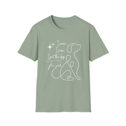 I Came I Saw I Pet the Dog Shirt – Funny Dog Lover Tee