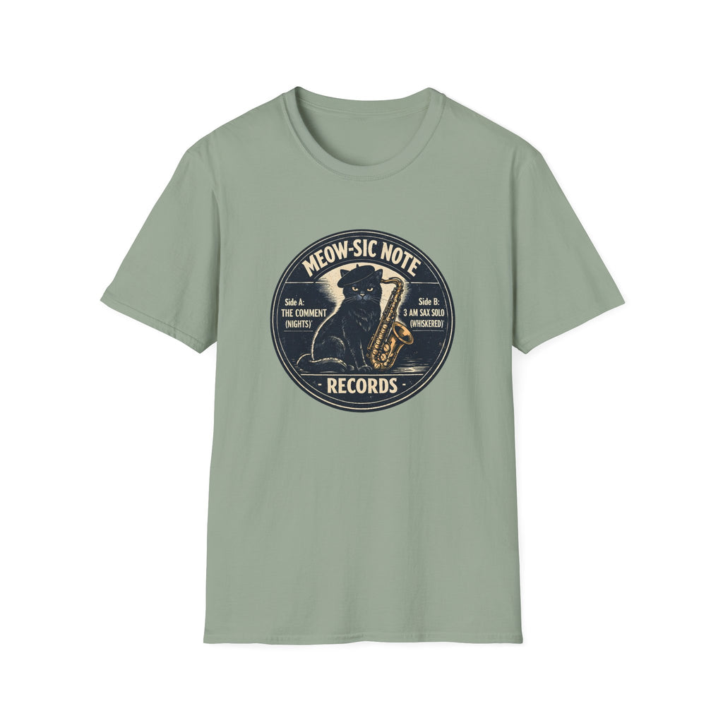 Meow-sic Note Records T-Shirt