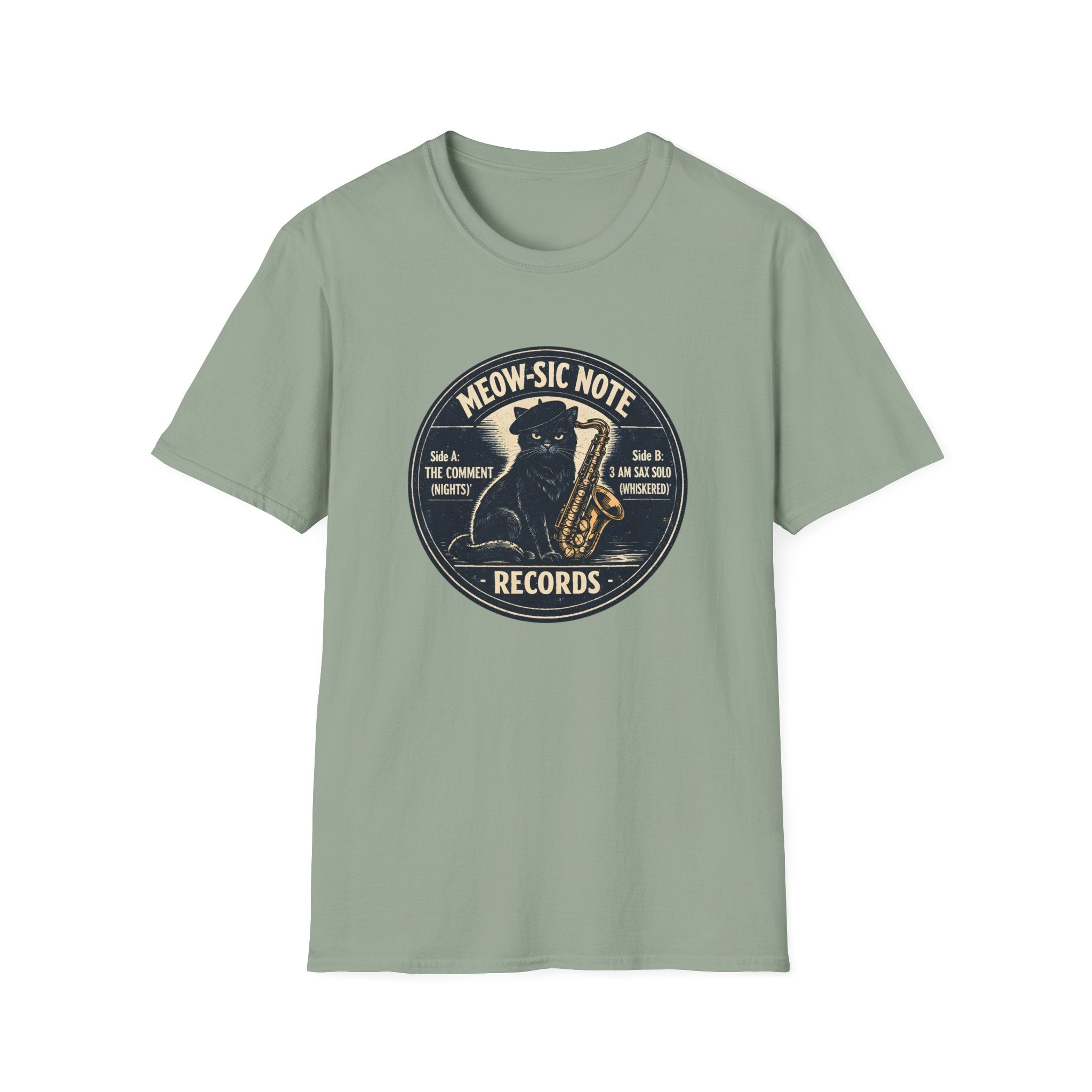 Meow-sic Note Records T-Shirt