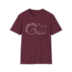 Nap Like Nobody's Watching Cat T-Shirt