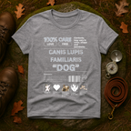 Canis Lupus Familiaris Dog T-Shirt