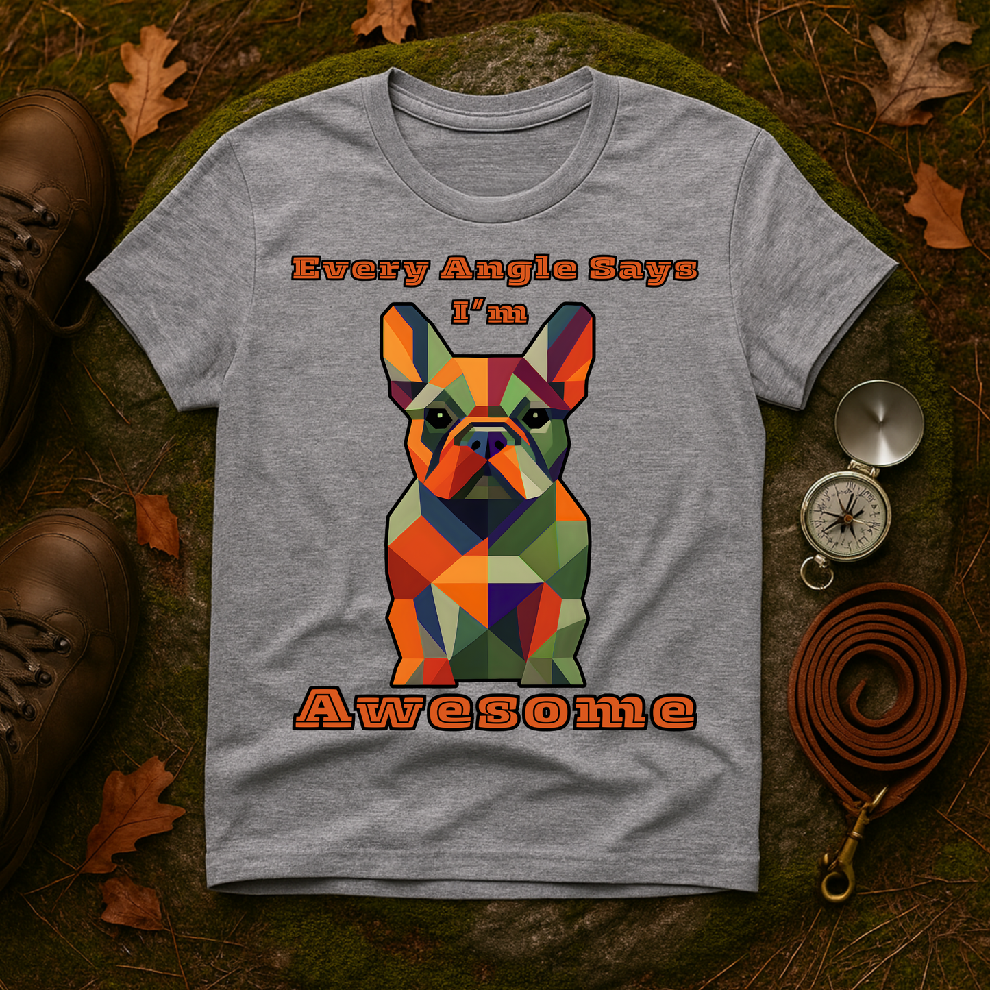 Awesome French Bulldog Unisex Softstyle T-Shirt, Dog Lover Gift, Casual Wear, Birthday Gift, Funny Tee, Pet Owner Merch