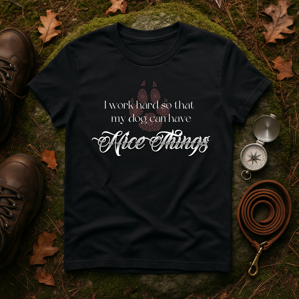 I Work Hard So My Dog Can Have Nice Things T-Shirt