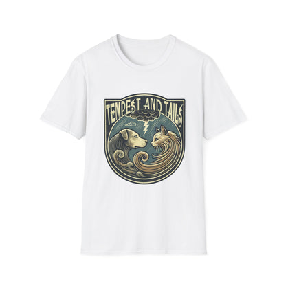Tempest and Tails Unisex T-Shirt - Fun Pet Lover Tee, Gift for Dog Owners, Animal Lover Apparel, Cute Graphic Shirt, Casual Wear