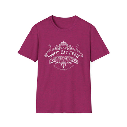 Bougie Cat Crew Tee – Purrfectly Pampered Cat Shirt
