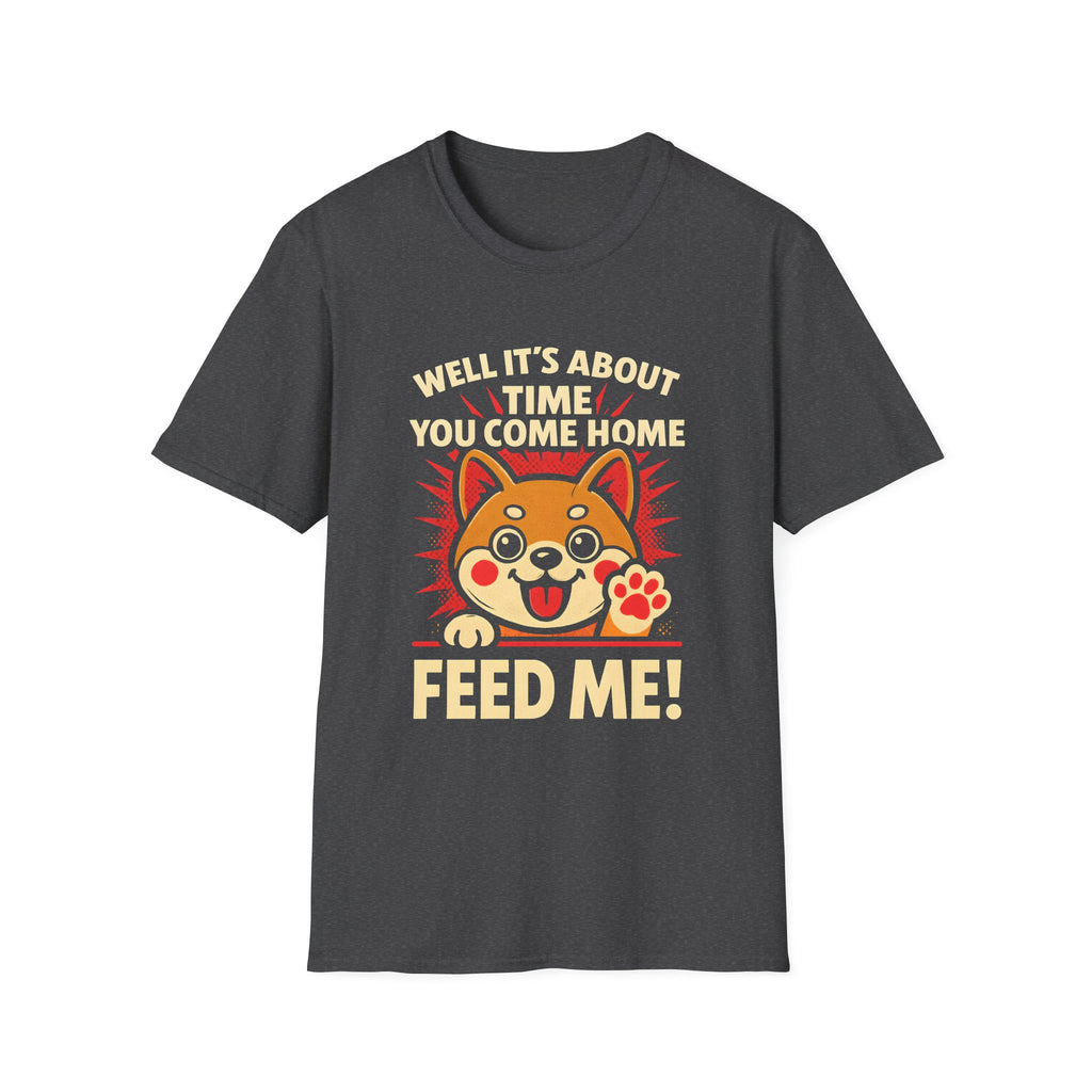 Shiba Inu Feed Me T-Shirt