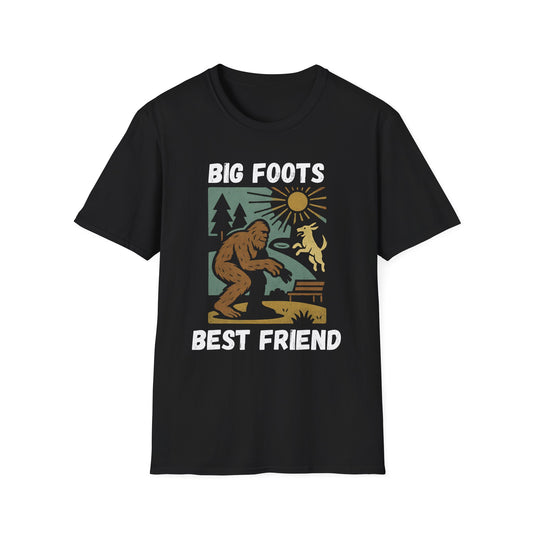 Adventure Awaits T-Shirt, Nature Lover Gift, Funny Bigfoot Tee, Outdoor Enthusiast Shirt, Camping Apparel, Unique Graphic Tee