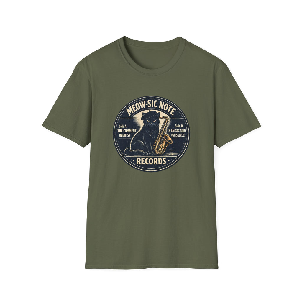 Meow-sic Note Records T-Shirt
