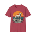 Vintage Pitbull Mom Shirt T-Shirt