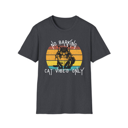 Cat Vibes Only Tee – Funny Retro Cat Lover Shirt