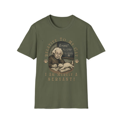 Relative to My Cat Tee – Einstein Cat Shirt