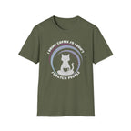 I Drink Coffee So I Don't Scratch People T-Shirt