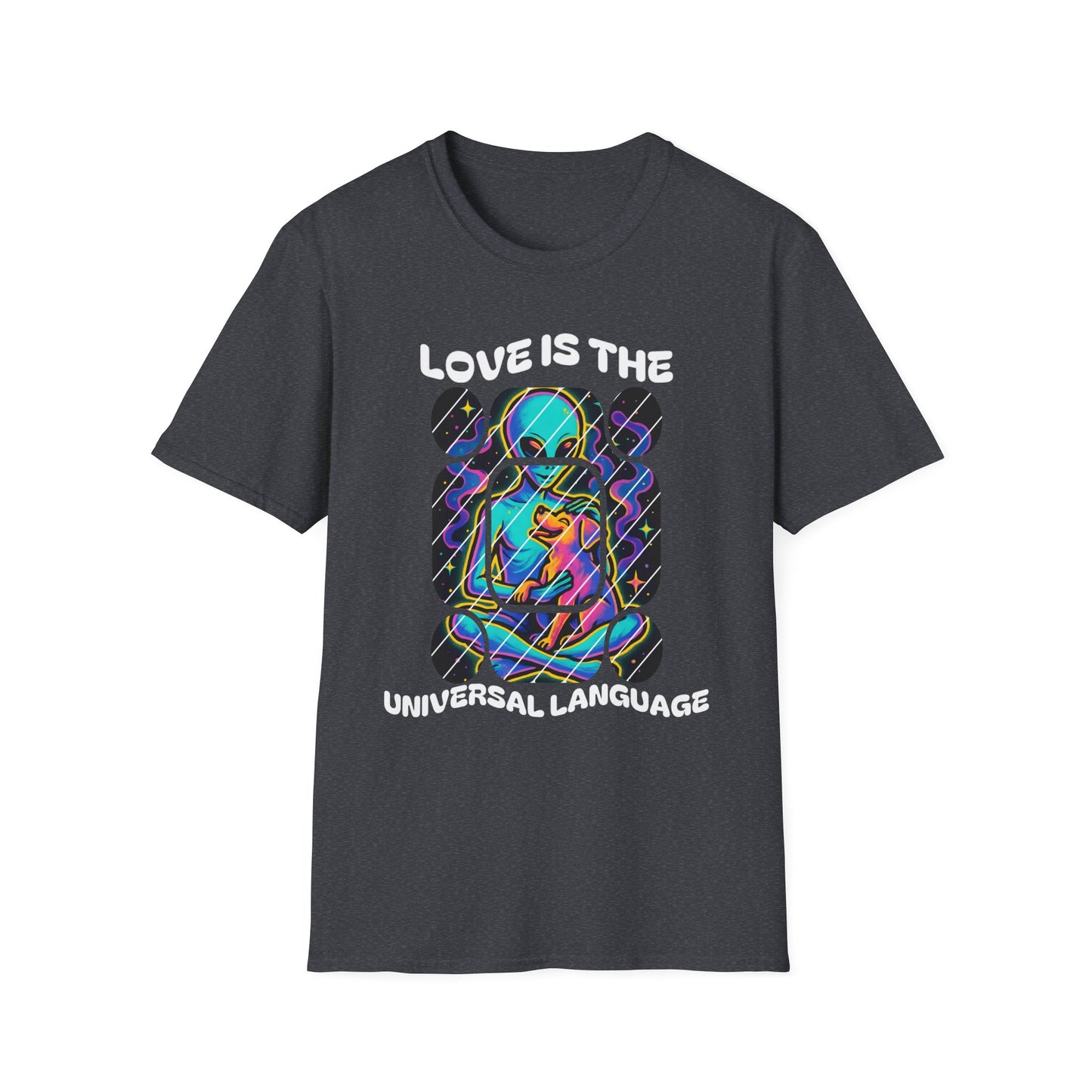 Alien Hug Dog Tee – Love Is The Universal Language