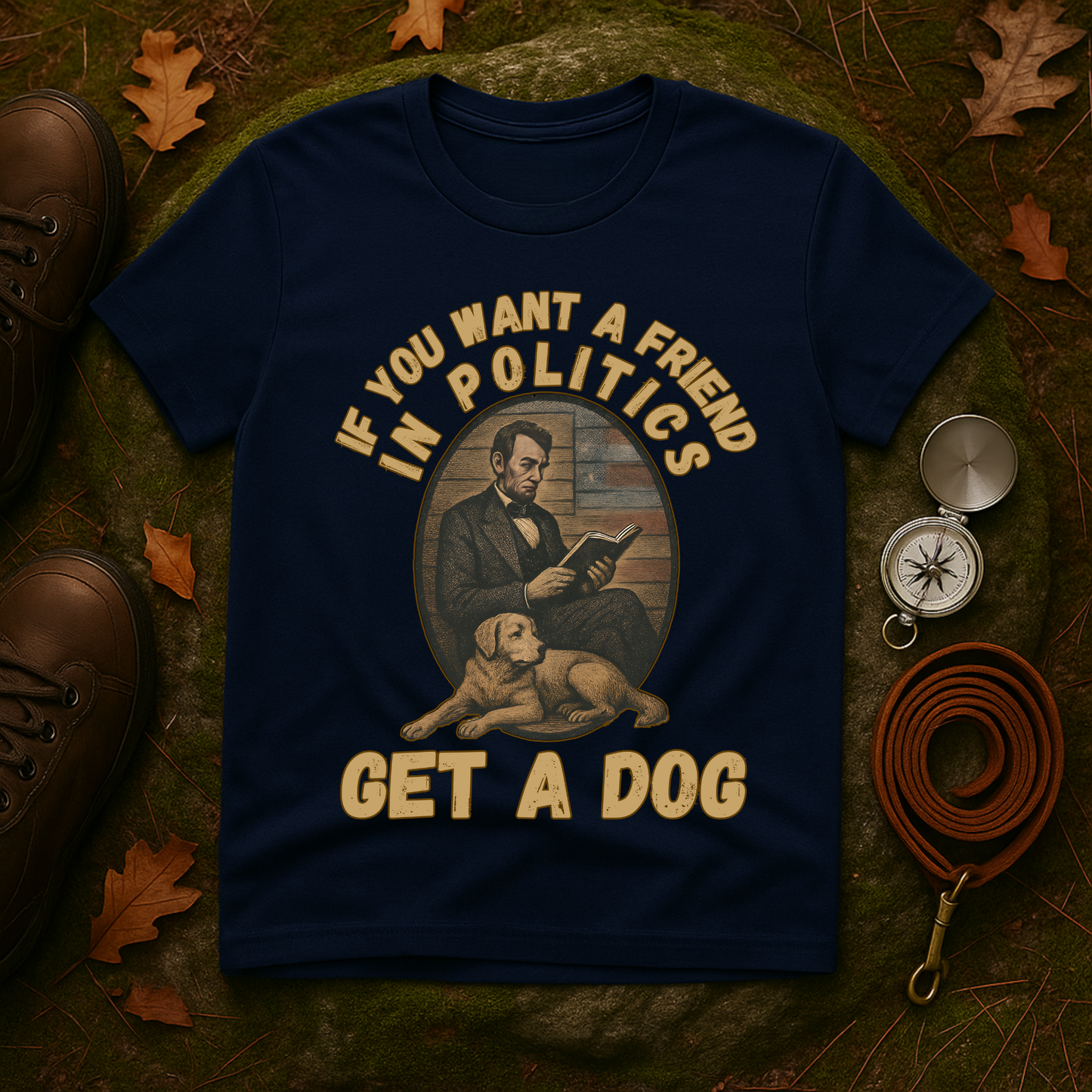 Political Humor Dog Lover T-Shirt, Funny Gift for Dog Owners, Unisex Tee for Animal Lovers, Politics and Pets Tee, Great for Birthdays