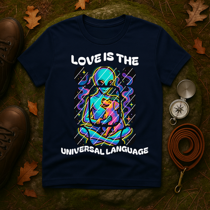 Alien Hug Dog Tee – Love Is The Universal Language