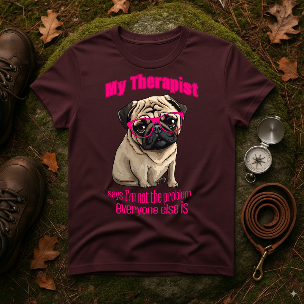 I'm Not the Problem Pug T-Shirt