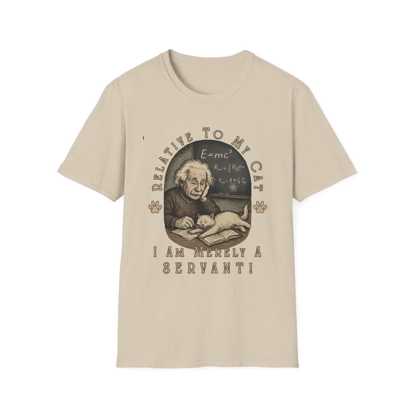 Relative to My Cat Tee – Einstein Cat Shirt