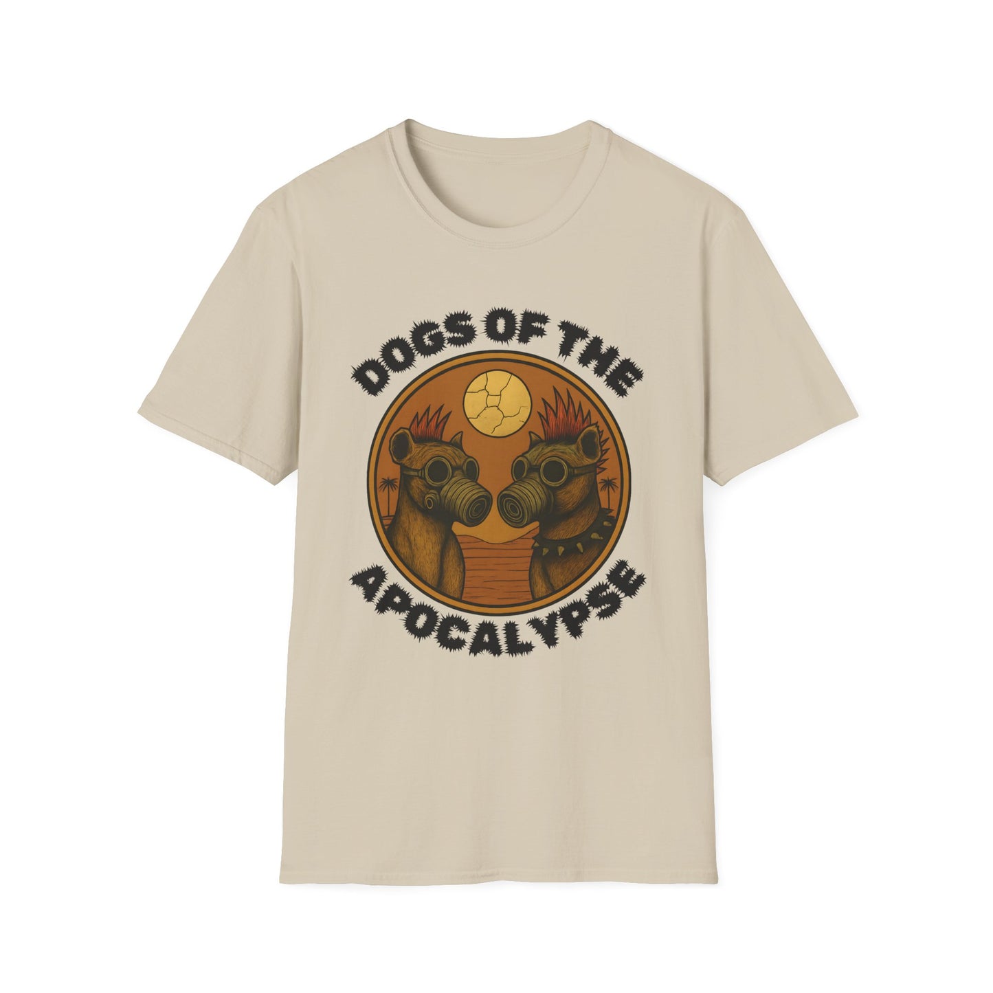 Dogs of the Apocalypse Unisex T-Shirt, Funny Pet Lover Gift, Dog Owner Apparel, Quirky Graphic Tee, Casual Wear