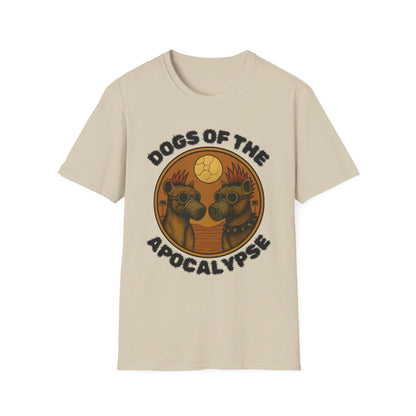 Dogs of the Apocalypse Unisex T-Shirt, Funny Pet Lover Gift, Dog Owner Apparel, Quirky Graphic Tee, Casual Wear