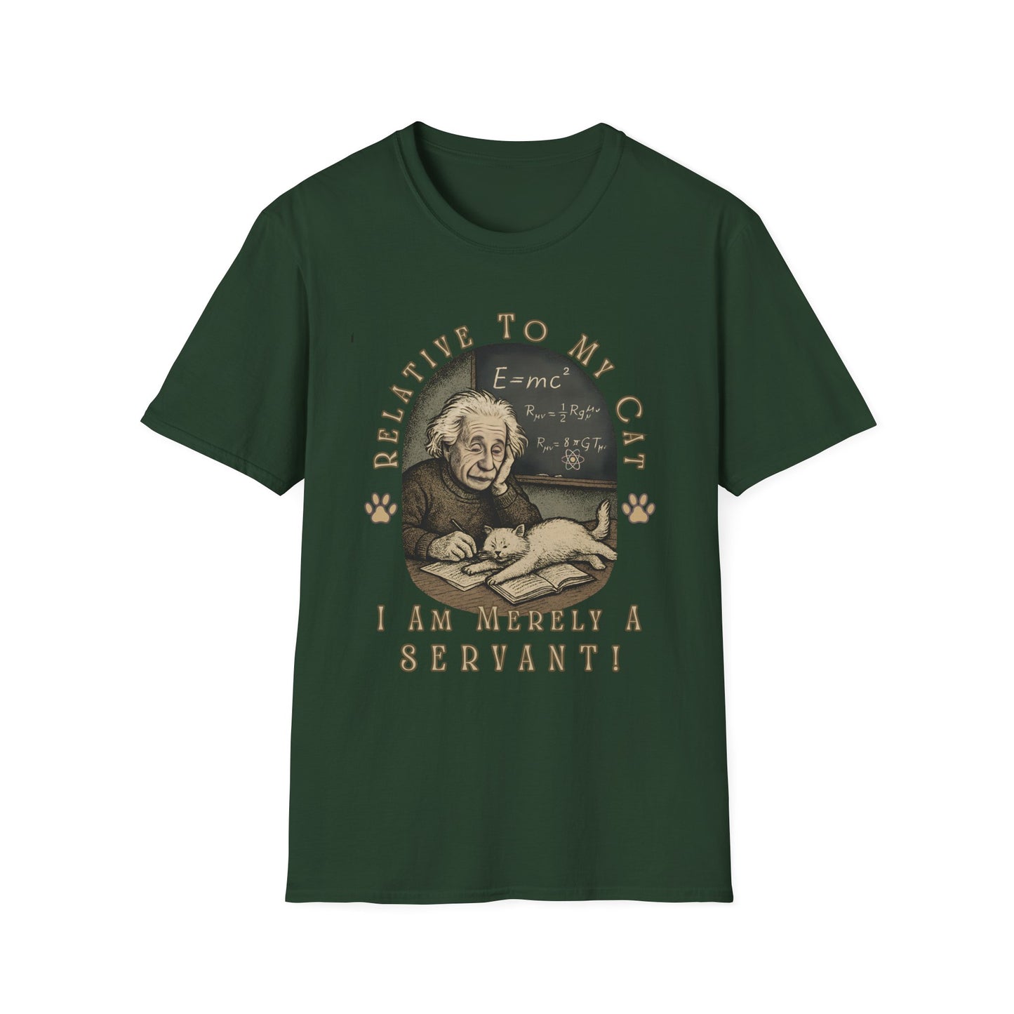 Relative to My Cat Tee – Einstein Cat Shirt