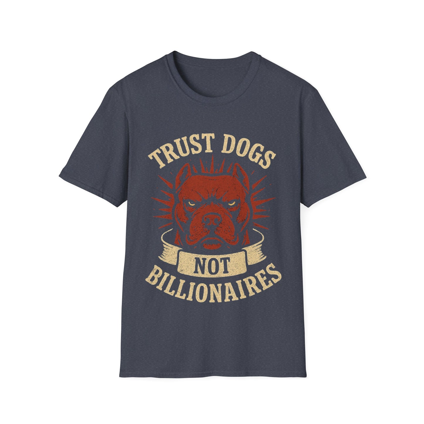 Trust Dogs, Not Billionaires - Unisex Softstyle T-Shirt | Pet Lovers Gift, Casual Wear, Dog Lover Tee, Gift for Dog Owners, Animal [...]