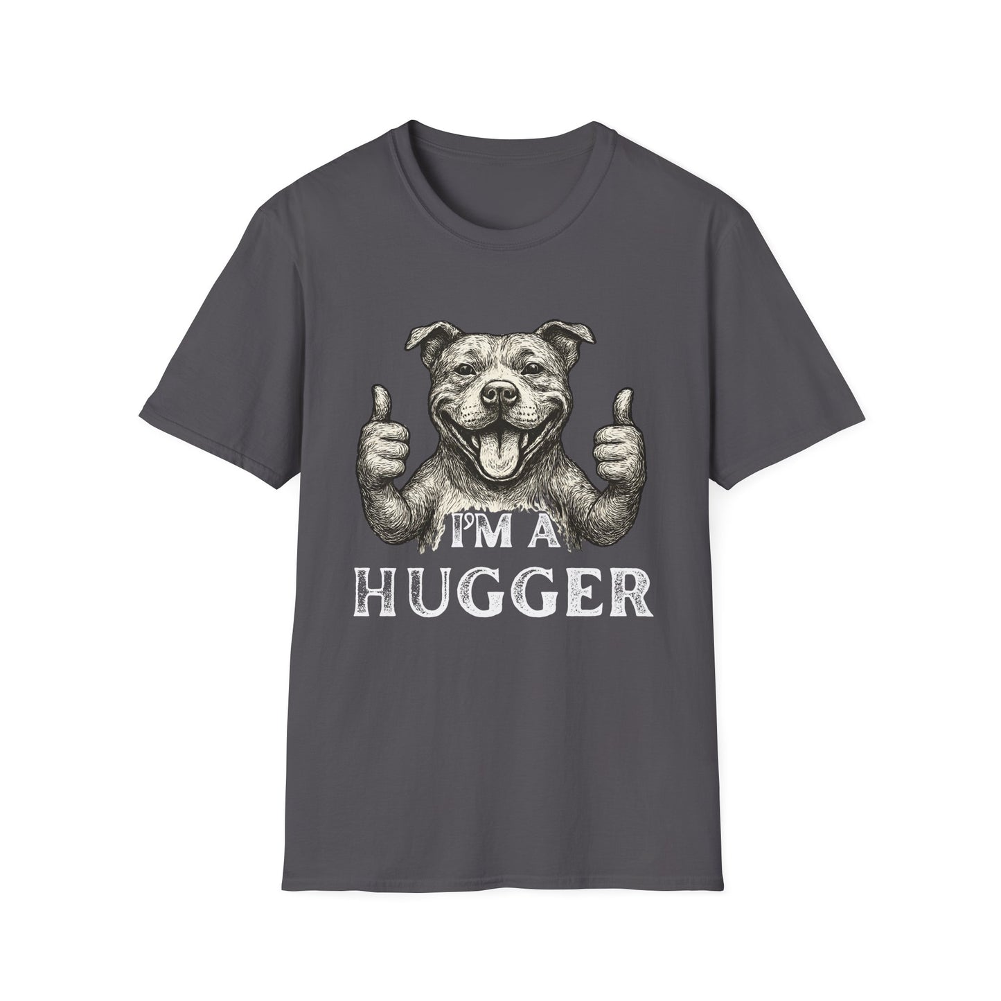 Pitbull Hugger T-Shirt | Funny Dog Lover Graphic Tee